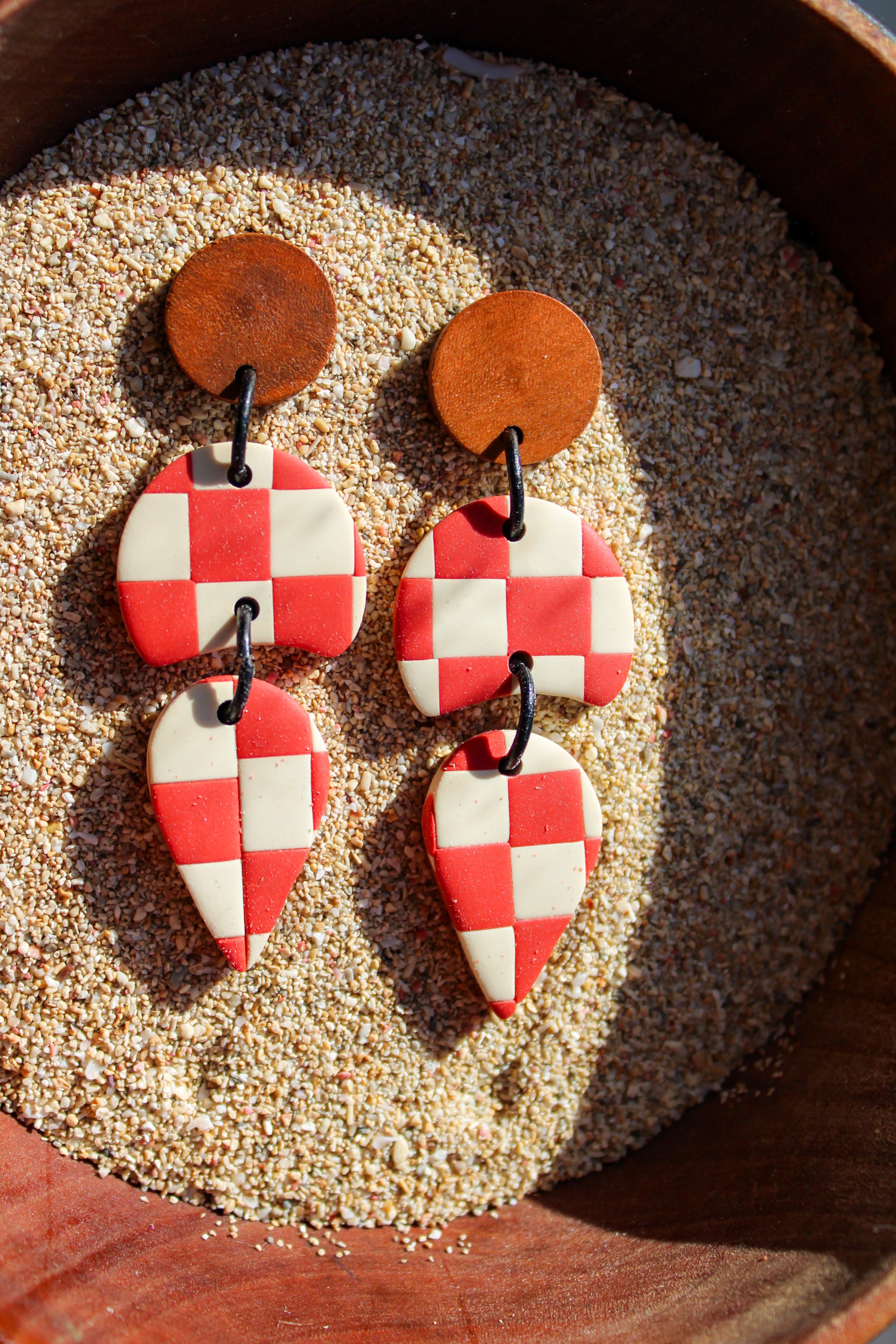 Checkered Dagger Dangle