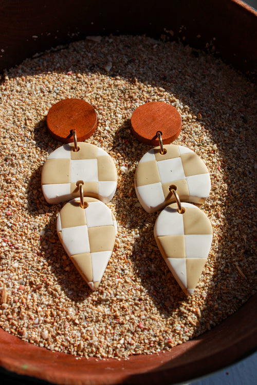 Checkered Dagger Dangle